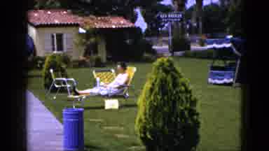 New Mexico USA (1953): One Of The Person Are Simply Sitting And Reading The News