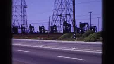Palm Springs California (1953): External View From The Road Of A Complete Oil