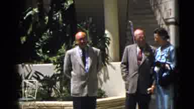 Palm Springs California (1953): The Small Conversations That Happen After Church