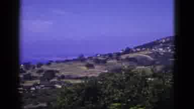 California USA (1953): Person Recording The Vast Beautiful Scenery In A Windy