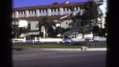 California USA (1953): A View Of A Town's Unique Architecture