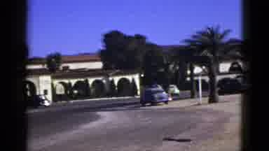 California USA (1953): Cars Driving On The Roads And Sitting In A Parking Lot