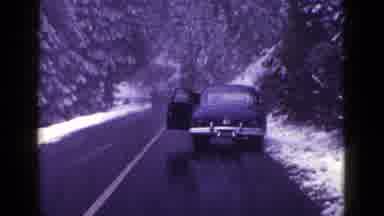 California USA (1953): The Elder Brother Is Waiting For A Different Car As His Car