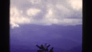 California USA (1953): Home Video Footage Of Low Clouds And Fog Hanging Over
