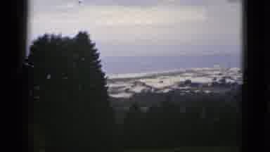 California USA (1953): It Is A Snowy Region With Many People Watching Over It And