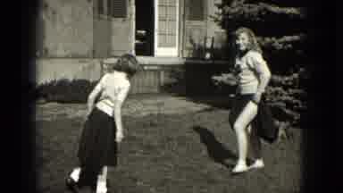 Milwaukee Wisconsin (1953): Black And White Video Of School Girls Dancing And