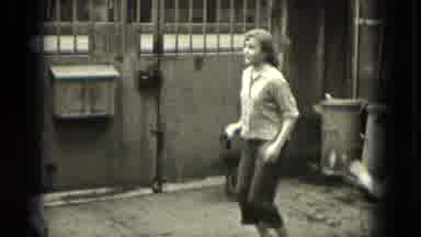 Milwaukee Wisconsin (1953): Energetic Girls Patiently Take Turns To Play Jump Rope