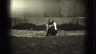 Milwaukee Wisconsin (1953): Young Woman Getting Up From Grass In Front Of A
