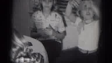 Milwaukee Wisconsin (1953): Little Girls Play With Silly Putty And Newspaper Then