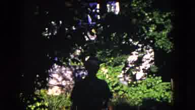Milwaukee Wisconsin (1953): Man Walks Towards The Camera In The Shadows Provided