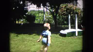 Milwaukee Wisconsin (1953): Door Closing Followed By Jump Cuts Of A Child Playing