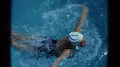 Yonkers New York (1953): The Persons Are Swimming In The Water Is The Good Habit