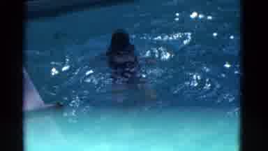 Yonkers New York (1953): A Boy Swims In The Pools While Doing Butterfly Strokes