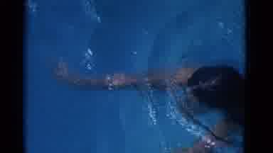 Yonkers New York (1953): A Girl Swimming In The Swimming Pool And She Enjoyed Very