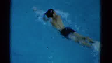 Yonkers New York (1953): Vintage Video Clip Of Boys Participating In Swimming Meet