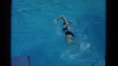 Yonkers New York (1953): Many Persons Are Doing Swimming In The Swimming Pool To