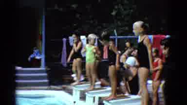 Yonkers New York (1953): Swimming Babies