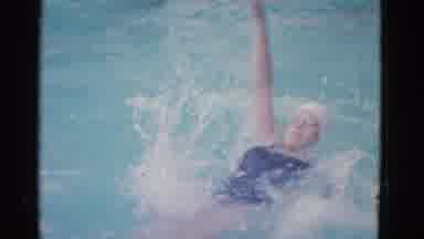 Yonkers New York (1953): Swimmer Swimming