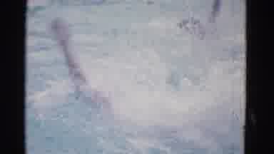 Yonkers New York (1953): Adults Swimming In A Pool With Head Coverings While