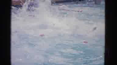 Yonkers New York (1953): Boys Practicing Swimming In Great Pool Developing The