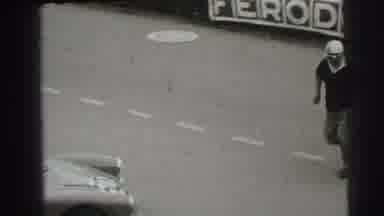 Le Mans France (1954): Driver Running To An Old Racing Car Carried Number Fifty