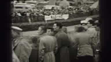 Le Mans France (1954): A Car Sports Is Watching The More People