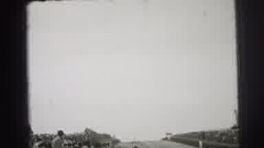 Le Mans France (1954): The Peoples Are Watching The Car Race It Is So Exciting