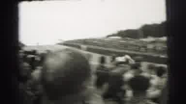 Le Mans France (1954): The Public Follows With Great Interest The Grand Prize In
