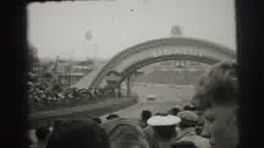 Le Mans France (1954): Racing Course Shows Off Incredible Cars And The Fans Are