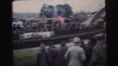 Le Mans France (1954): Those Who Watch The Car Racing Are Eager To See Who Comes