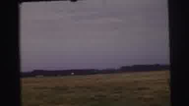 Le Mans France (1954): Open Field Large Enough For An Airplane To Take Off And