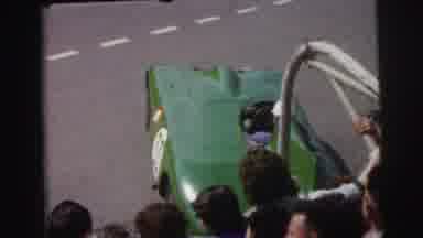 Le Mans France (1954): Automotive Transport Supercar Engine Being Maintained