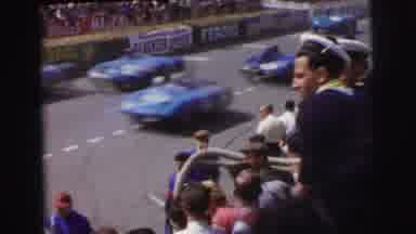 Le Mans France (1954): A Classic Car Racing Track Scene From The 1940s Where
