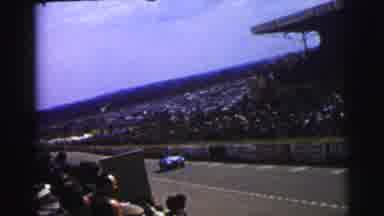 Le Mans France (1954): Large Public Awaits At The Race Track The Start Of The Car