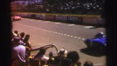 Le Mans France (1954): There Is A Car Race In The Stadium And The Audience Were