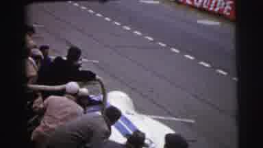 Le Mans France (1954): Pilot Stopping To Attend His Team During The Prestigious