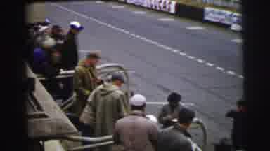 Le Mans France (1954): The Peoples Are Waiting To Watch The Car Race
