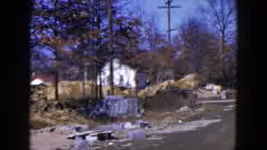 Hicksville New York (1954): Camera Pans Across The Road And Shows Off The