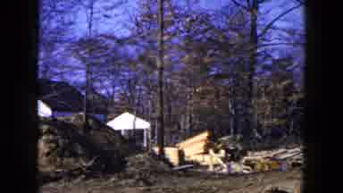 Hicksville New York (1954): New Home Construction Build Site