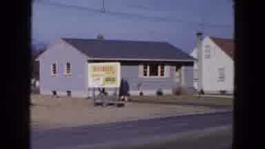 Hicksville New York (1954): Young Family Building New Home Vintage