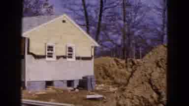 Hicksville New York (1954): A Lady Is Walking Near The Black Car Which Is Parked