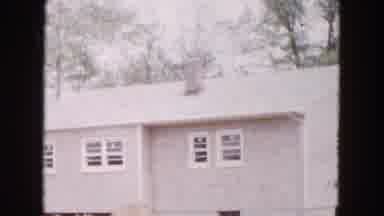 Hicksville New York (1954): Finished Product Of A Newly Built Home Surrounded By