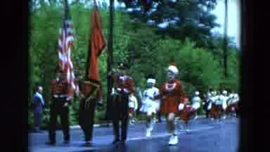 Hicksville New York (1954): A Parade With All The Workshighsteppwrsbatonistband