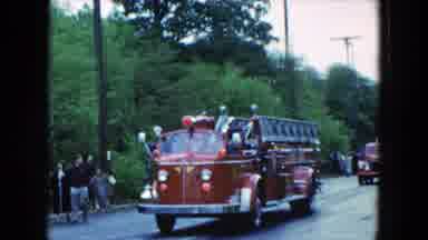 Hicksville New York (1954): Fire Truck Parade
