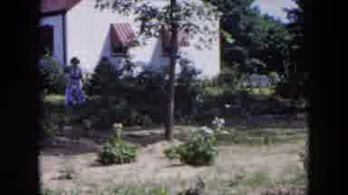 Hicksville New York (1954): A Girl Is Doing Something In The Parkits Is The