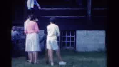 California USA (1954): A Day Of Hanging Out With Friends And Family And Children
