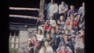 California USA (1954): Old Footage Of The Kids Having A Fun Time At The School