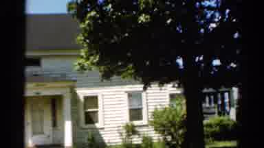 California USA (1954): The Haunted House Where The Victims Were Found Last Night