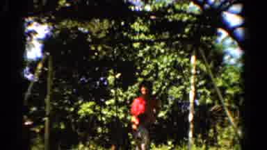 California USA (1954): Family Video Memories Of Small Boy With Adult Relative