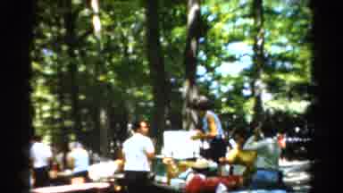 California USA (1954): Some Peoples Are Enjoying In The Wonderful Place